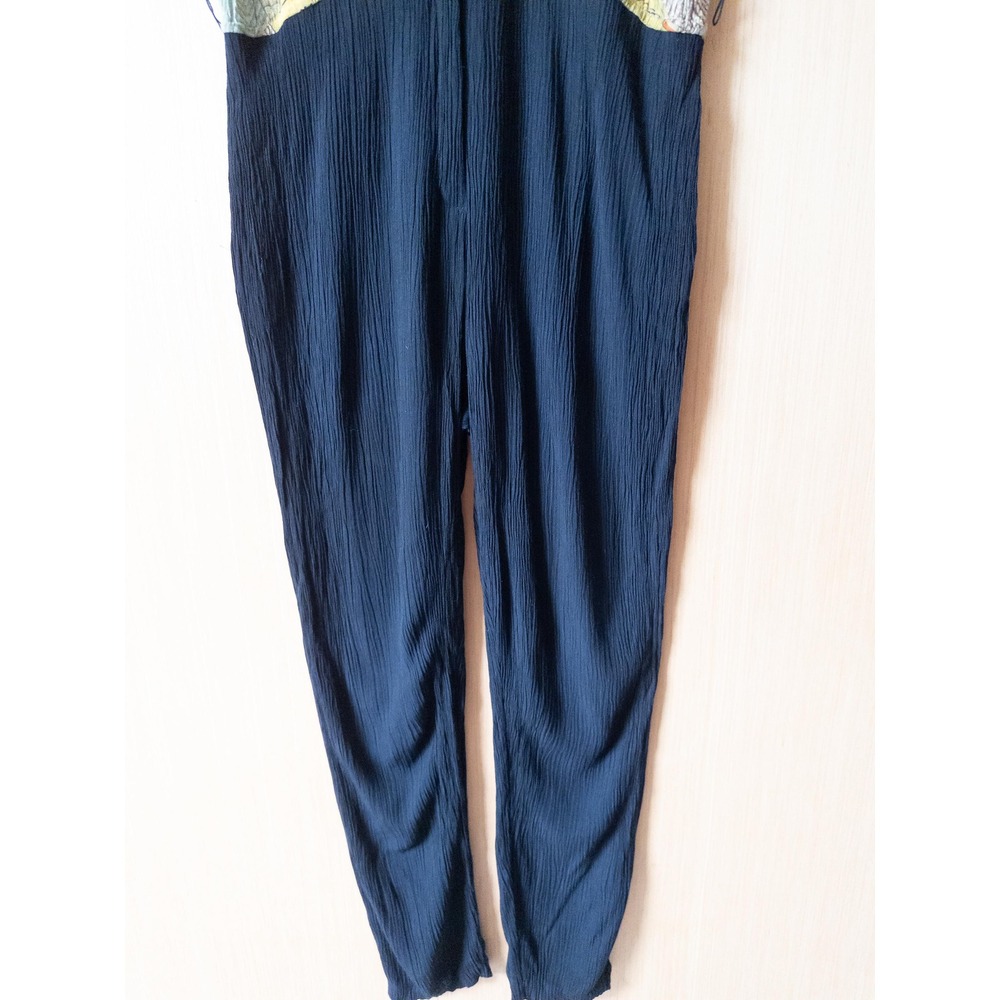 Vtg Casual Corner Scene Printed Romper - Picture 2 of 9